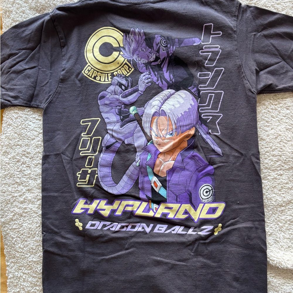 Dragon Ball Z Future Trunks Capsule Corp Graphic Tee